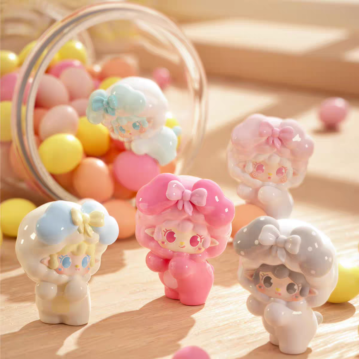 Yooki Candy Boom - Figuras Coleccionables Pop Mart:  Bombas de Azúcar