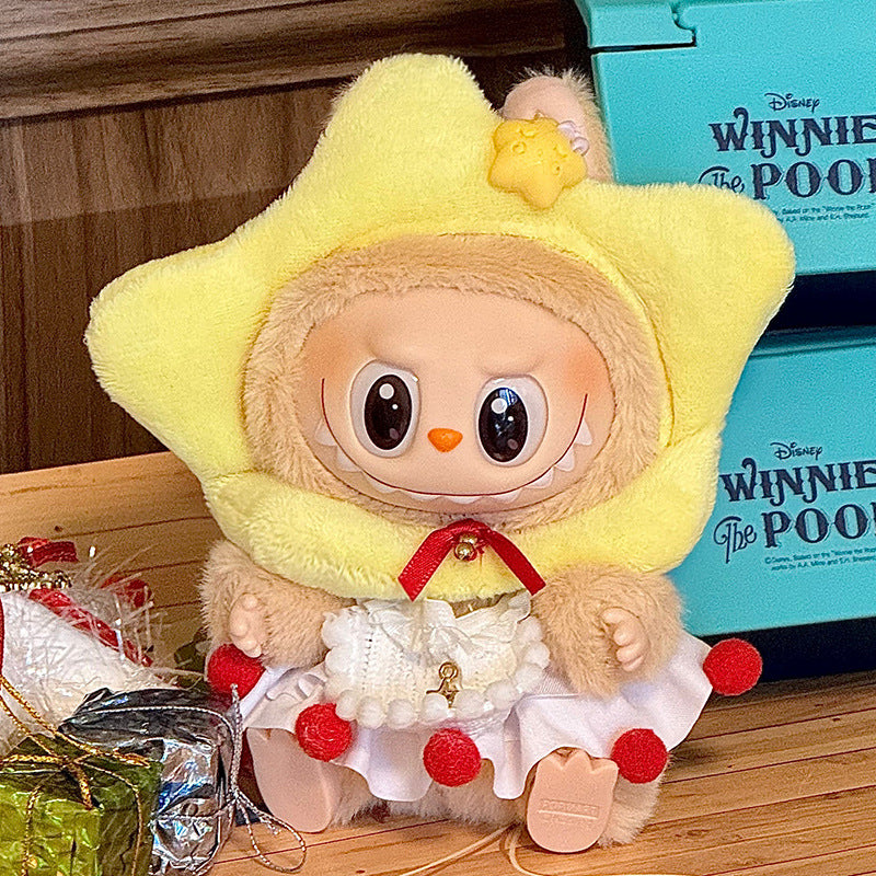 Ropa Kawaii para Muñecas Labubu de 17cm – Accesorios Adorables (Muñeca no incluida)