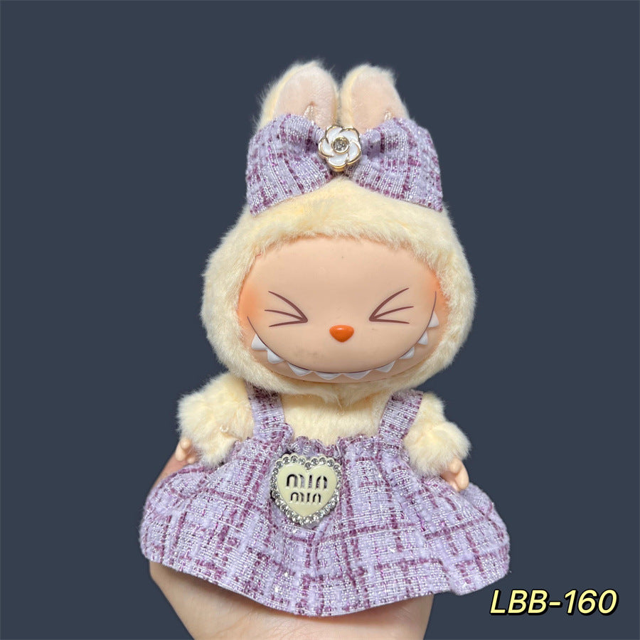 Disfraces y ropa en diseños adorables: para la bubu de 17cm, (Muñeca no incluida)