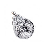Colgante de pavo real vintage para mujer – símbolo de belleza y elegancia
