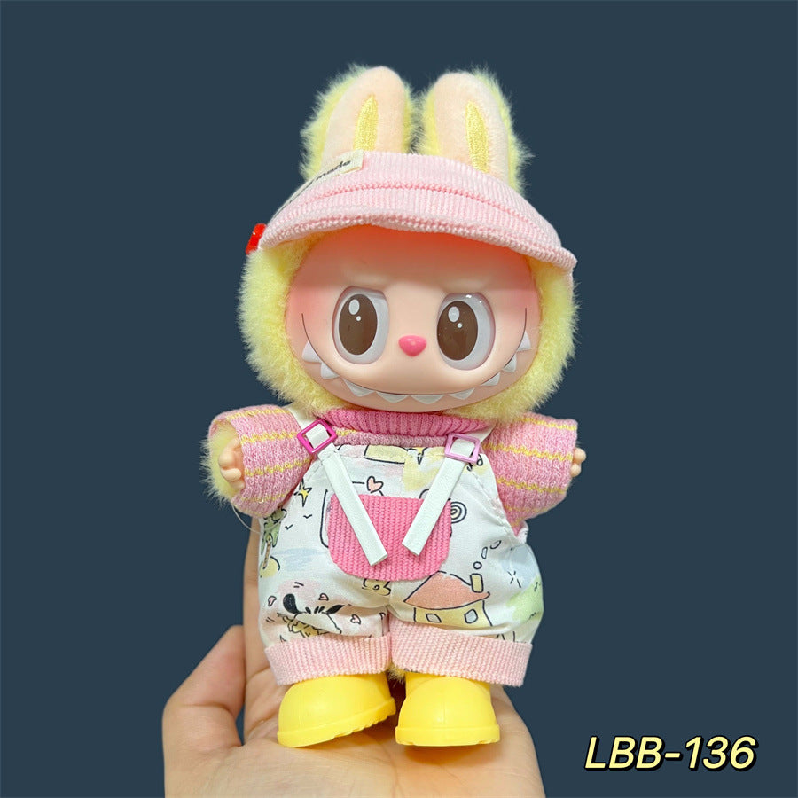 Disfraces y ropa en diseños adorables: para la bubu de 17cm, (Muñeca no incluida)