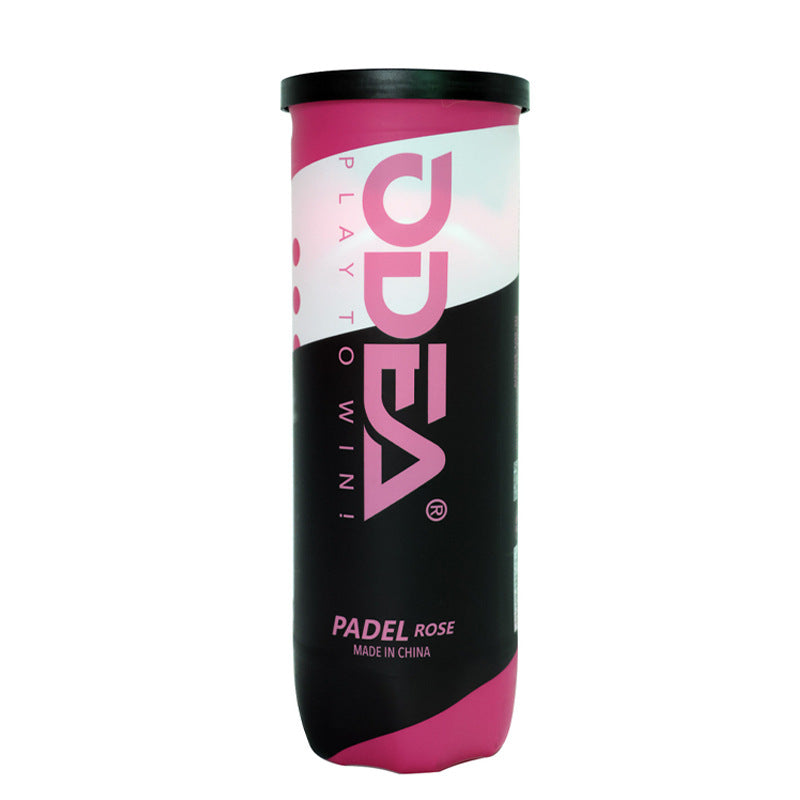Set de pelotas de pádel rosas con alta elasticidad