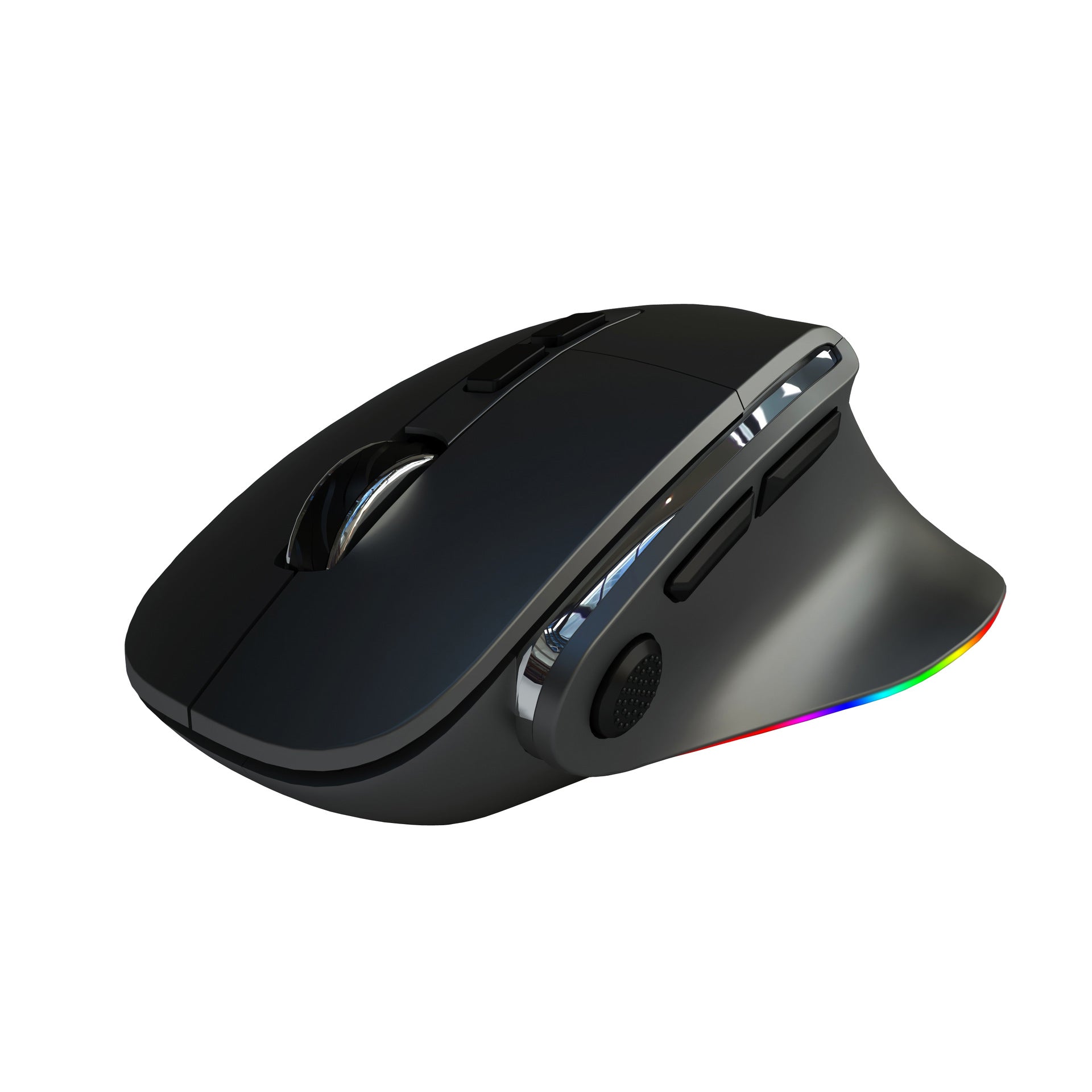 Ratón Bluetooth Inalámbrico de Doble Modo Tipo-C: Compatible con Tablets, Móviles, iPad y Accesorios de Computadora