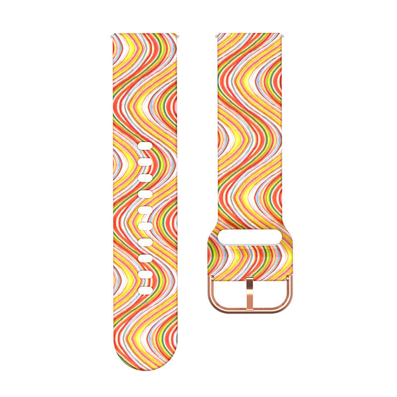 Correa de Silicona para Samsung Galaxy Active2 , Watch4,   Huawei 20/22 mm En varios Colore