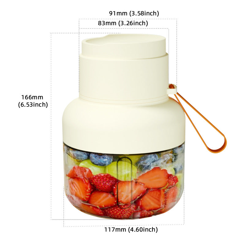 Taza de Jugo TonTon: Zumo de Frutas y Verduras en Botella de Gran Capacidad con 12 Cuchillas y Funciones Múltiples