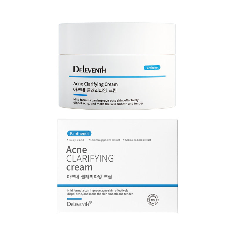Crema Facial DEleventh con Ácido Salicílico 30g – Formulación Coreana para Piel Grasa o con Tendencia al Acné