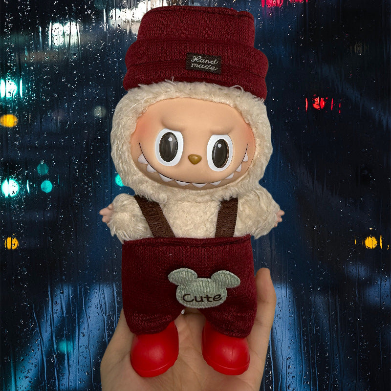 Soft Saga: Compatible with Labubu, Clothing Set, Accessories for 17cm Dolls, Accessories for Labubu (No Doll)