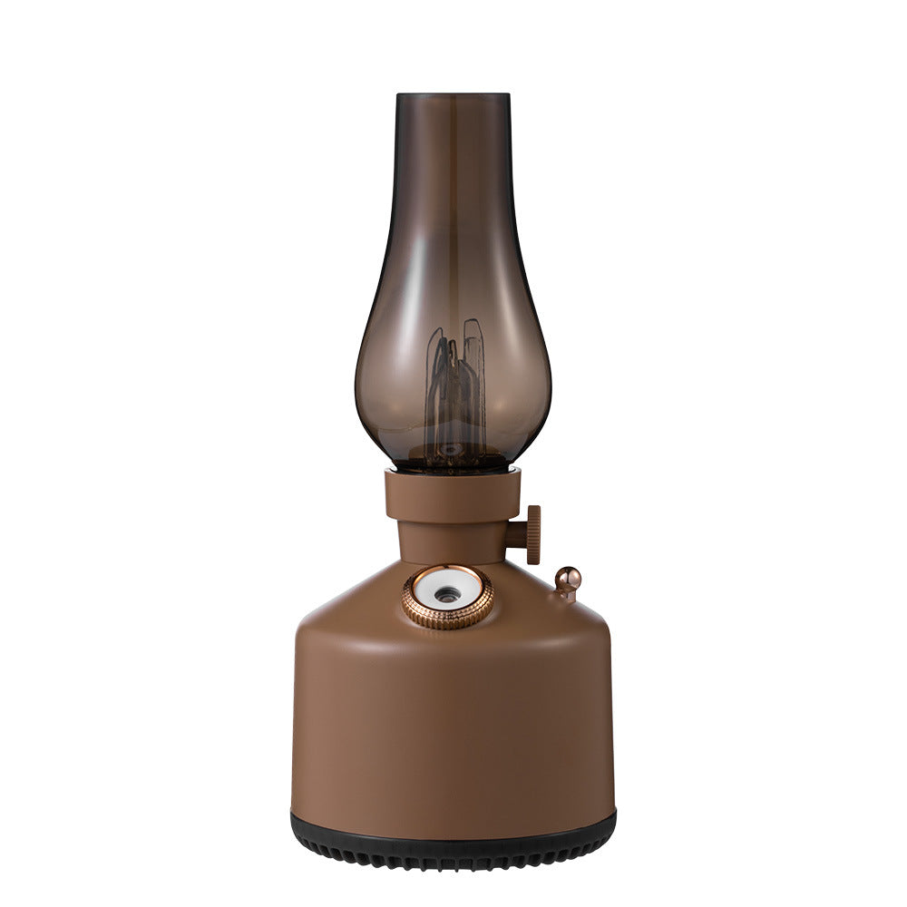 Humidificador de aceite de lámpara de petróleo: grande, silencioso y retro para casa, bar y alojamiento
