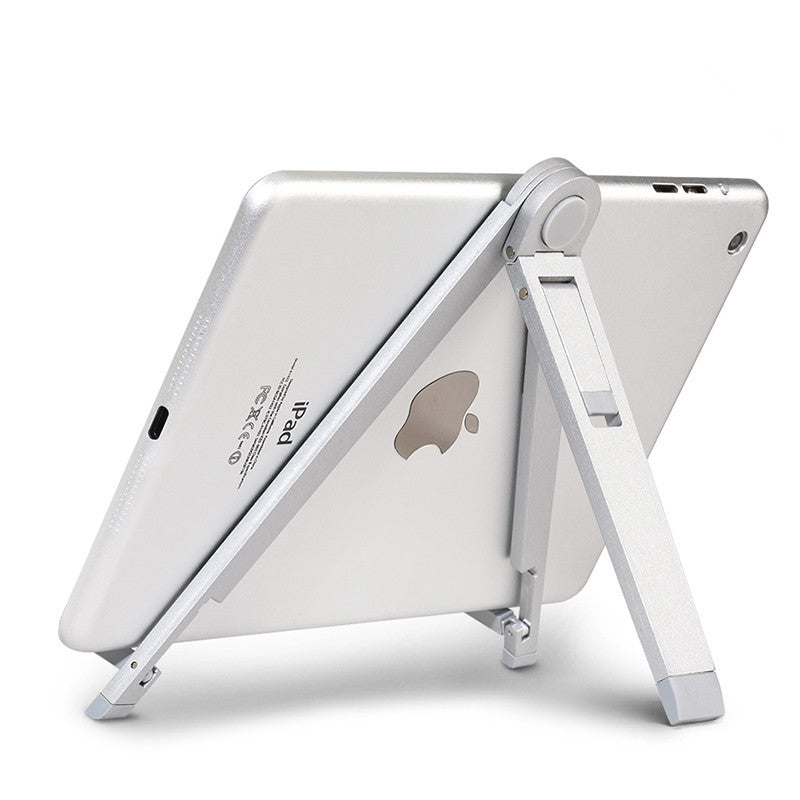 Soporte para Tablet y Móvil: Trípode Plegable y Portátil de Metal para Escritorio