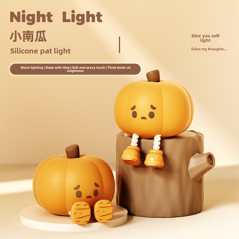 Luz Nocturna de Calabaza con Tres Niveles para Niños