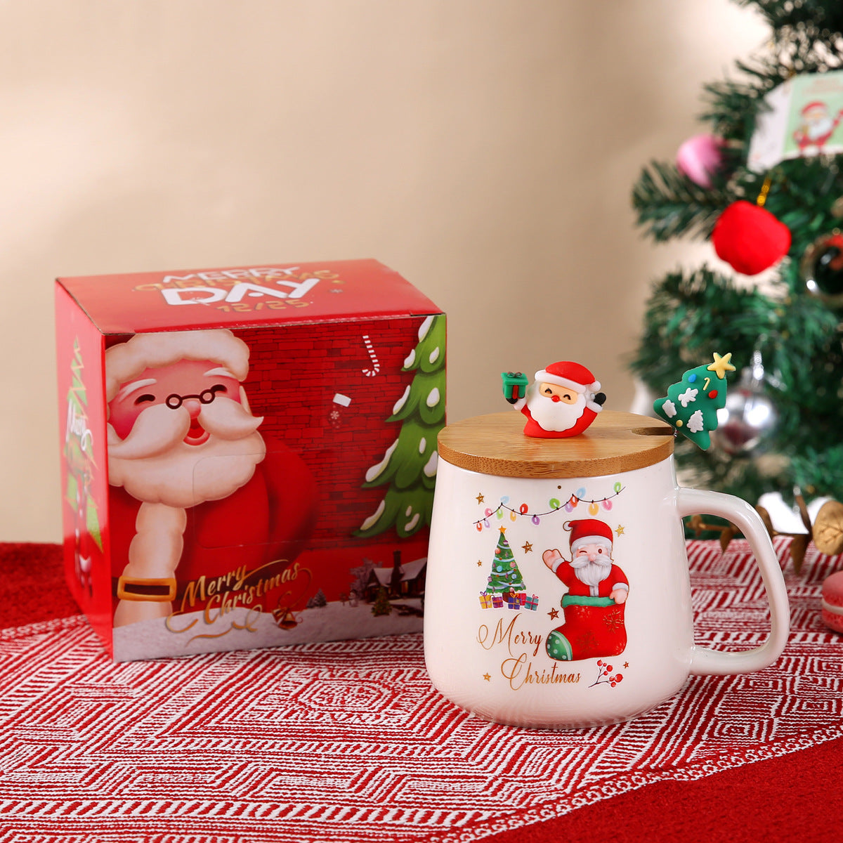 Fun Santa Claus Christmas Ceramic Mug: Popular Amazon Gift