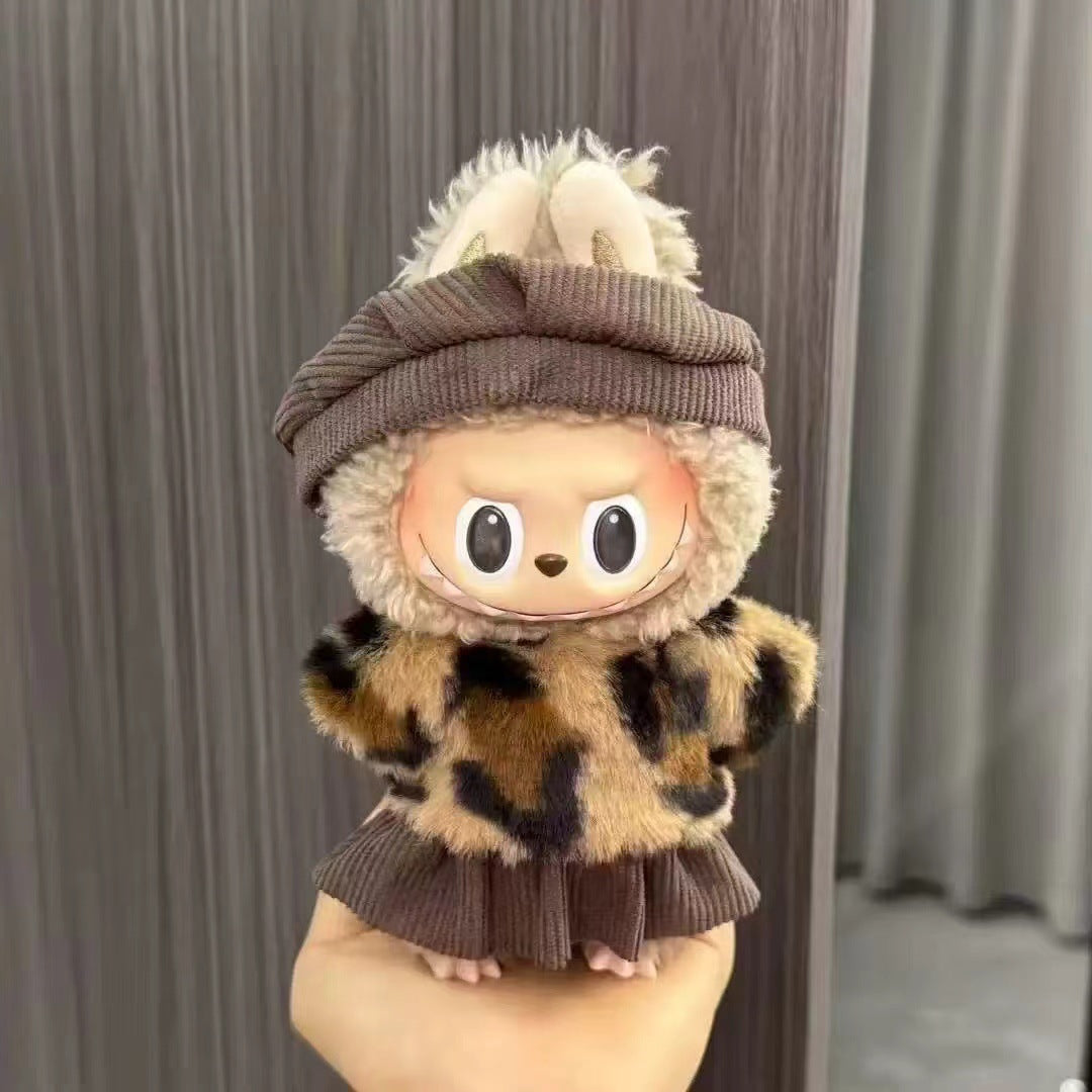 Ropa para muñecas estilo boho chick, para Muñecas Labubu de 17cm (Muñeca no incluida)