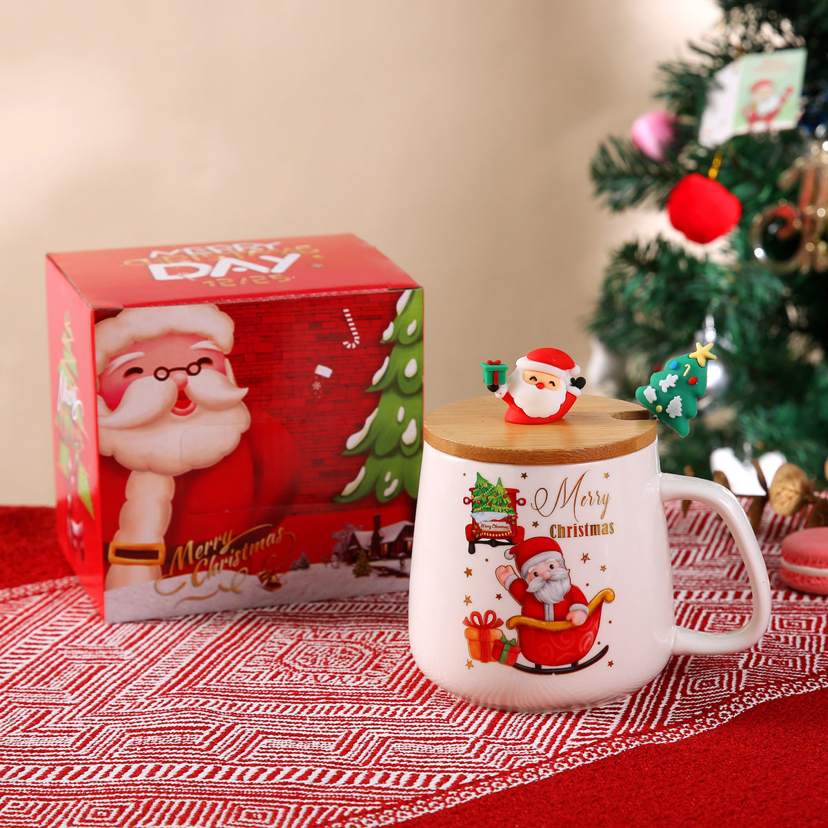 Fun Santa Claus Christmas Ceramic Mug: Popular Amazon Gift