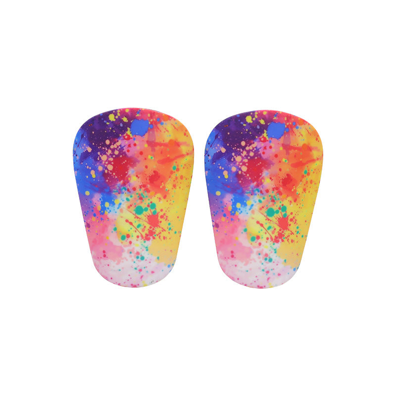 High-Temperature Football Socks with Light Shin Guards for Adults and Kids: Star Number and Foot Protection