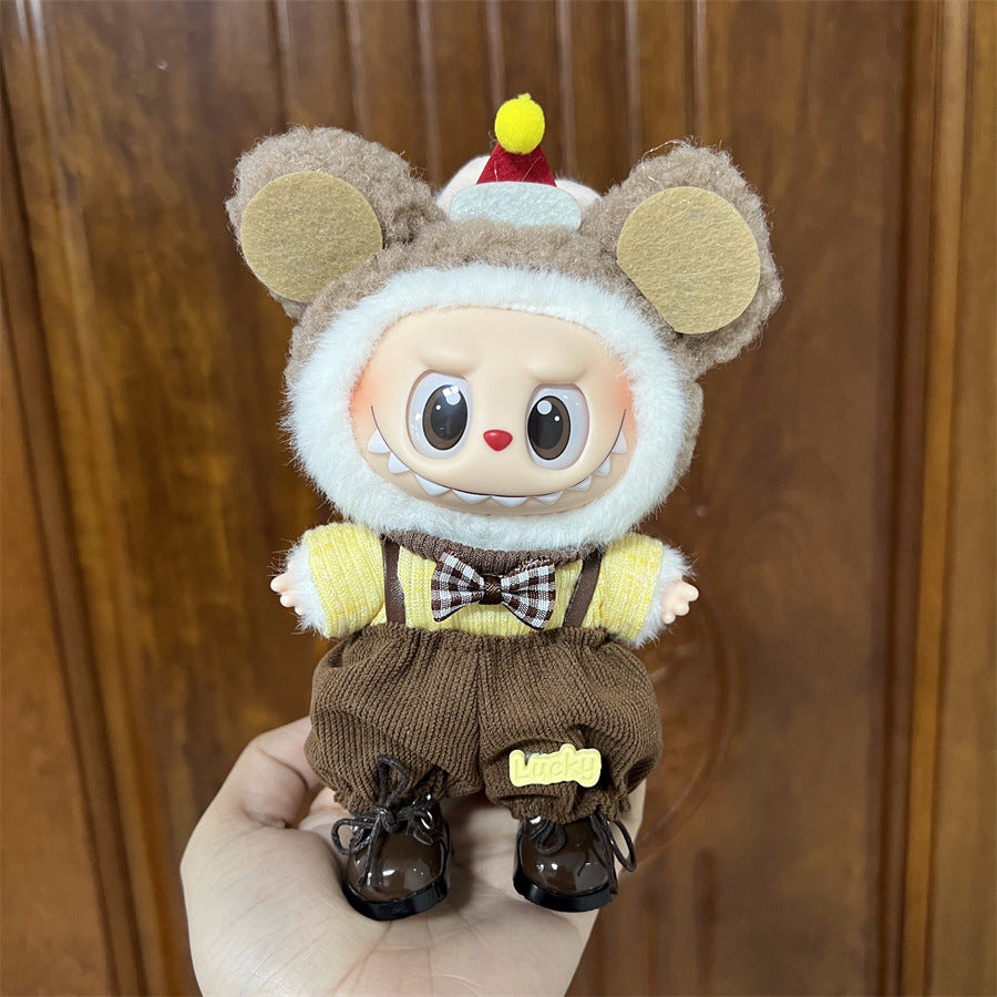 Disfraces y ropa en diseños adorables: para la bubu de 17cm, (Muñeca no incluida)