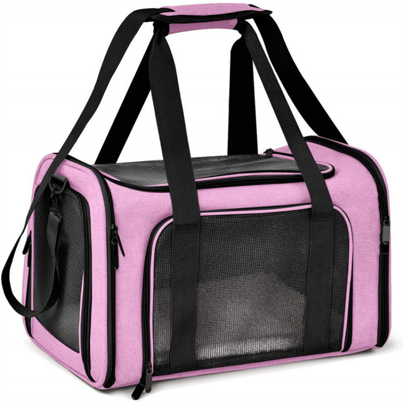 Transportín para gatos y perros – Bolsa de transporte portátil ideal para viajes.