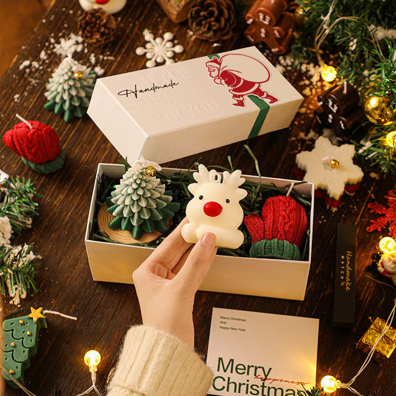 Velas navideñas para regalo y decoración del hogar