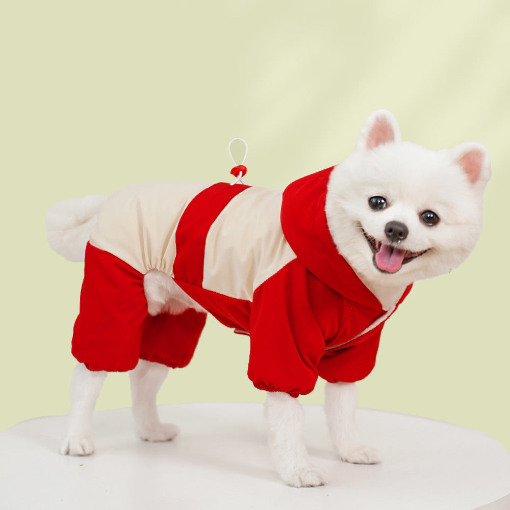 Ropa de invierno para gatos impermeable
