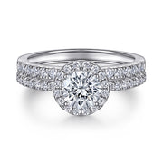 Set de Anillos de Compromiso y Boda Apilables en Plata 925 con Circonias