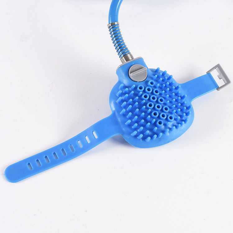 Ducha de Silicona para Mascotas con Masajeador y Accesorios de Instalación