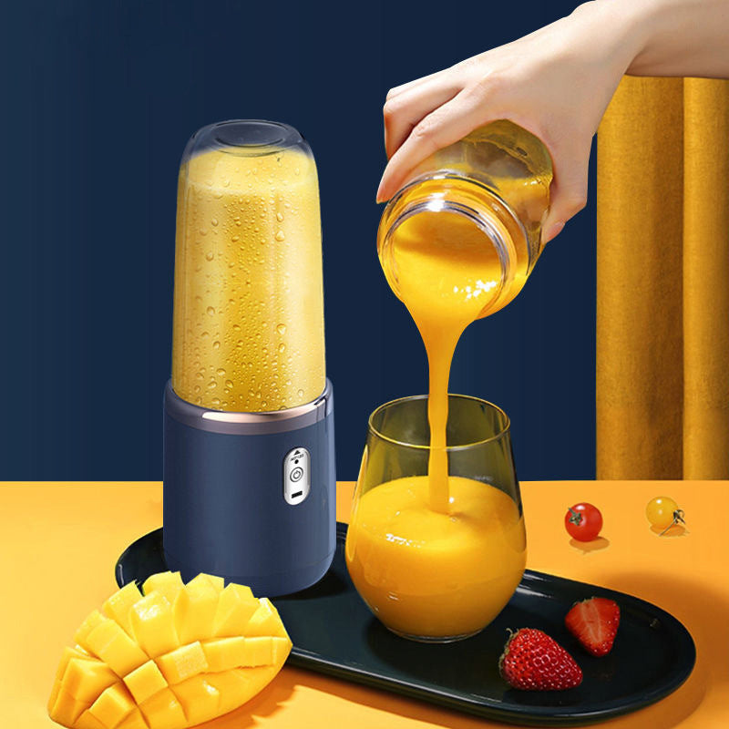 Licuadora Portátil: Exprimidor de Jugos Recargable, Mini Batidora Multifuncional para Estudiantes y Uso Doméstico