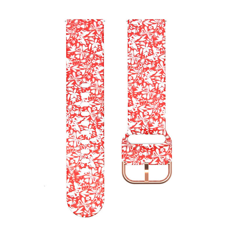 Correa de Silicona para Samsung Galaxy Active2 , Watch4,   Huawei 20/22 mm En varios Colore