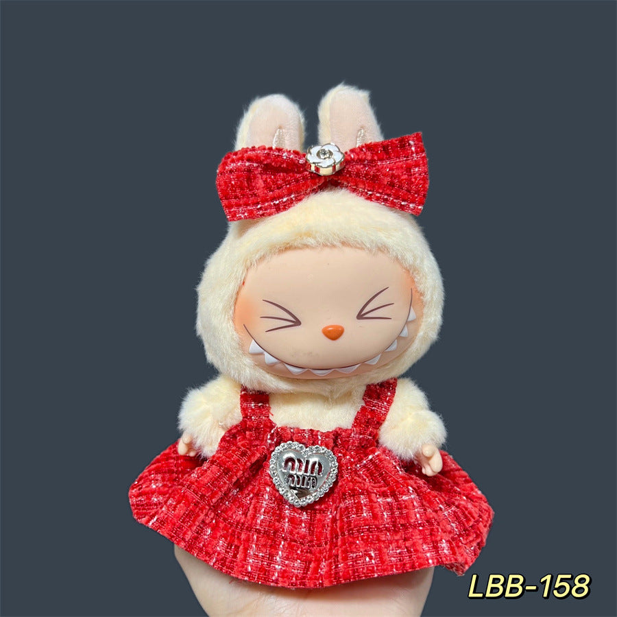 Disfraces y ropa en diseños adorables: para la bubu de 17cm, (Muñeca no incluida)