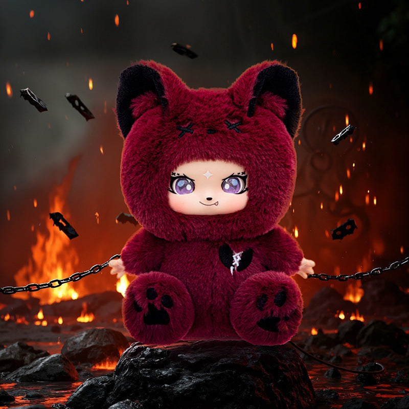 Peluche Werewolf Kill : Llavero Colgante Para Mochila Y Bolso
