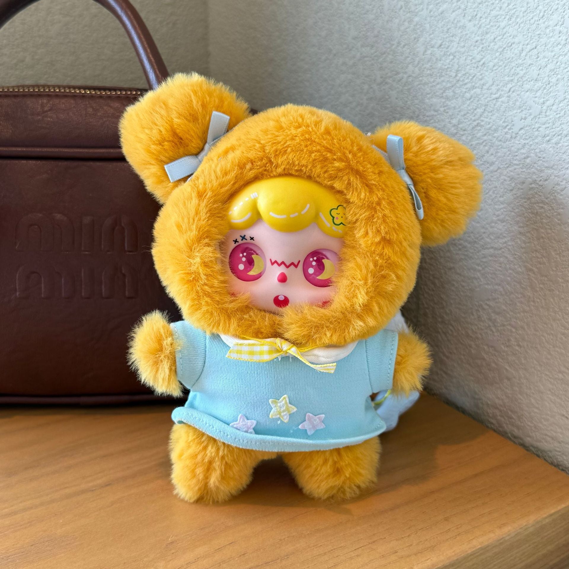Muñeco De Peluche Cara Adorable: Charms Para Colgar En Mochilas Y Bolsos