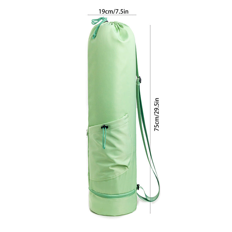 Yoga and Fitness Backpack with Mat Compartment: Perfect for Travel and Gym