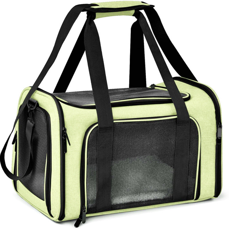 Transportín para gatos y perros – Bolsa de transporte portátil ideal para viajes.