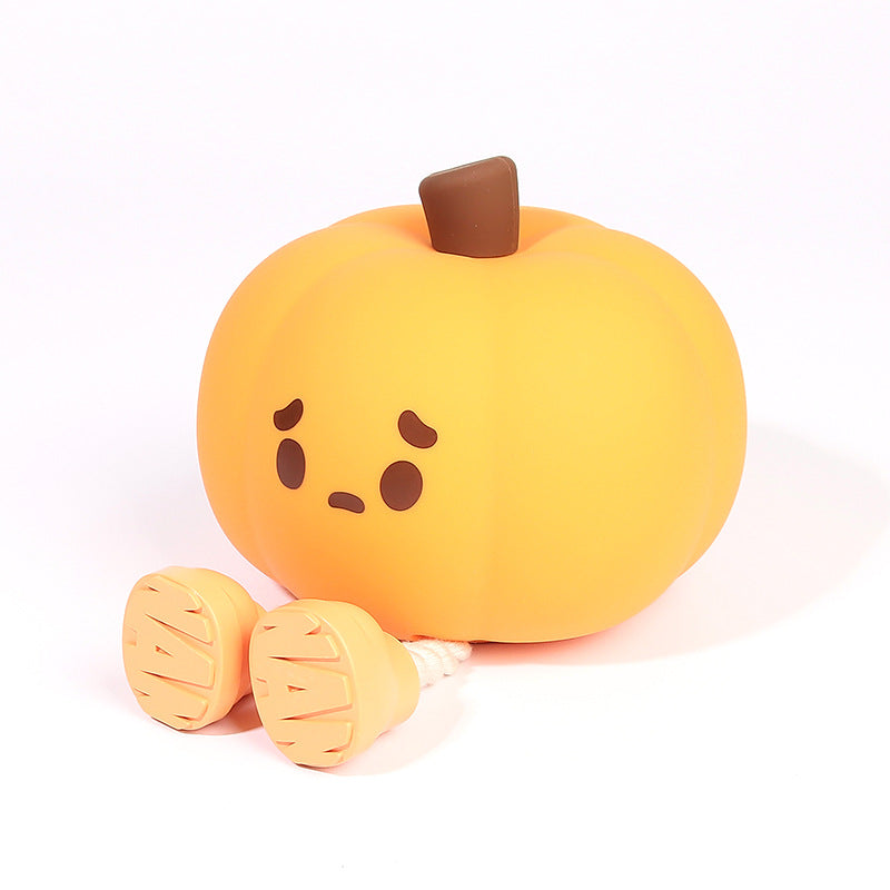 Luz Nocturna de Calabaza con Tres Niveles para Niños