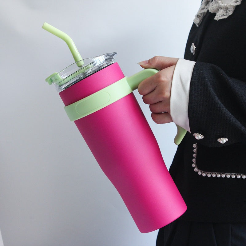 Vaso Térmico de Acero Inoxidable para Chicas: Gran Capacidad y Diseños Lindos