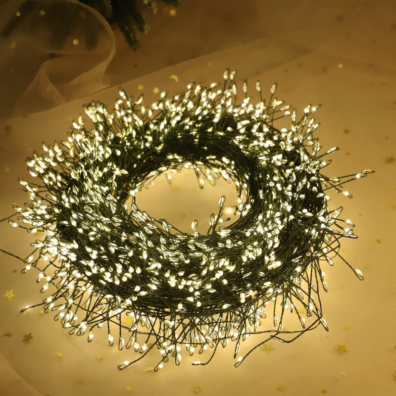 Christmas LED Tree and Scene String Lights: Copper String Decoration with Remote