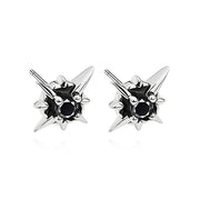 Pendientes Punk en Plata 925 para Hombre – Estilo Rockero e Irreverente