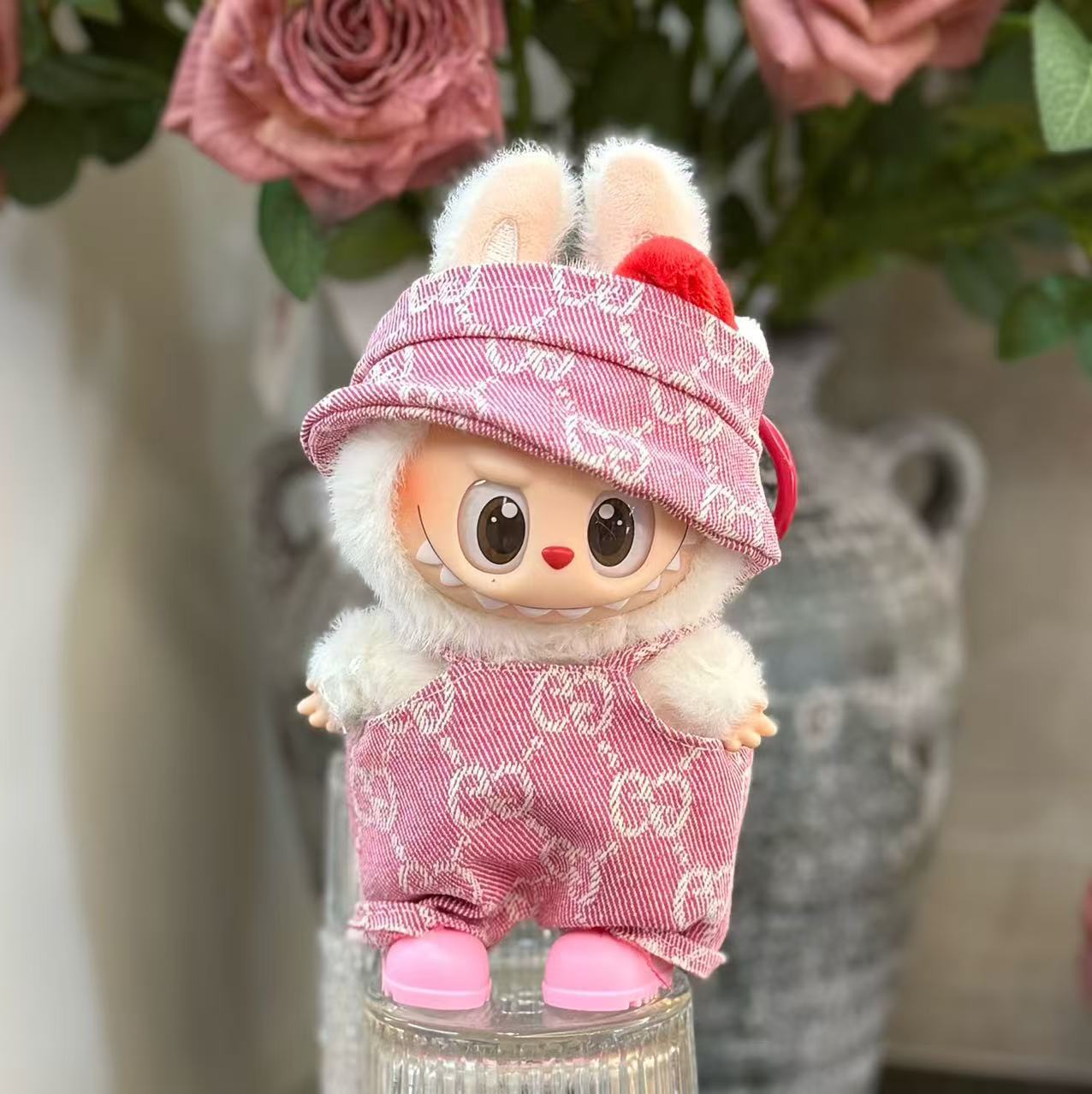Ropa Oversize para Muñeca Labubu 17 cm – Accesorios de Moda Urbana (Muñeca No Incluida)
