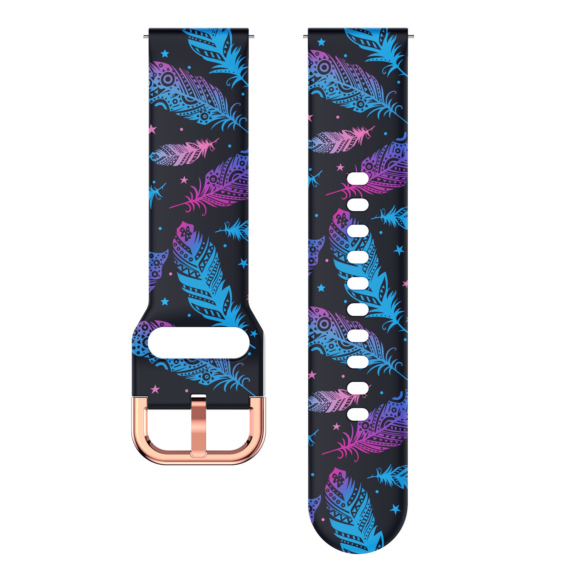Correa de Silicona para Samsung Galaxy Active2 , Watch4,   Huawei 20/22 mm En varios Colore