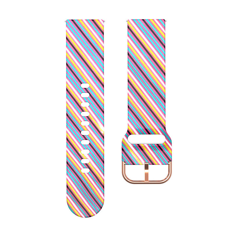 Correa de Silicona para Samsung Galaxy Active2 , Watch4,   Huawei 20/22 mm En varios Colore