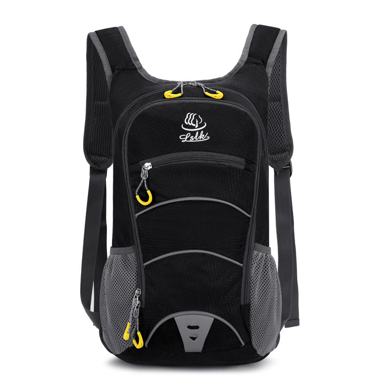 Mochila de senderismo: bolsa de ciclismo ligera con compartimento para agua, ideal para viajes y camping