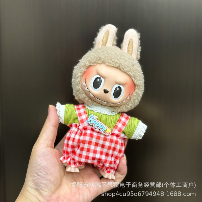Ropa de Invierno para Muñecas Labubu de 17cm – Sets Calientitos y Adorables (Muñeca no incluida)