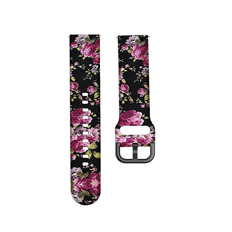 Correa de Silicona para Samsung Galaxy Active2 , Watch4,   Huawei 20/22 mm En varios Colore