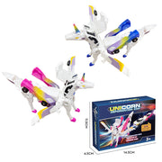 Juguete Transformable de Unicornio y Pegaso para Niños