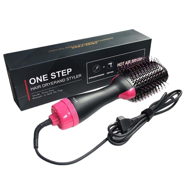 Cepillo Secador Antifrizz para Cabello Liso y Rizado