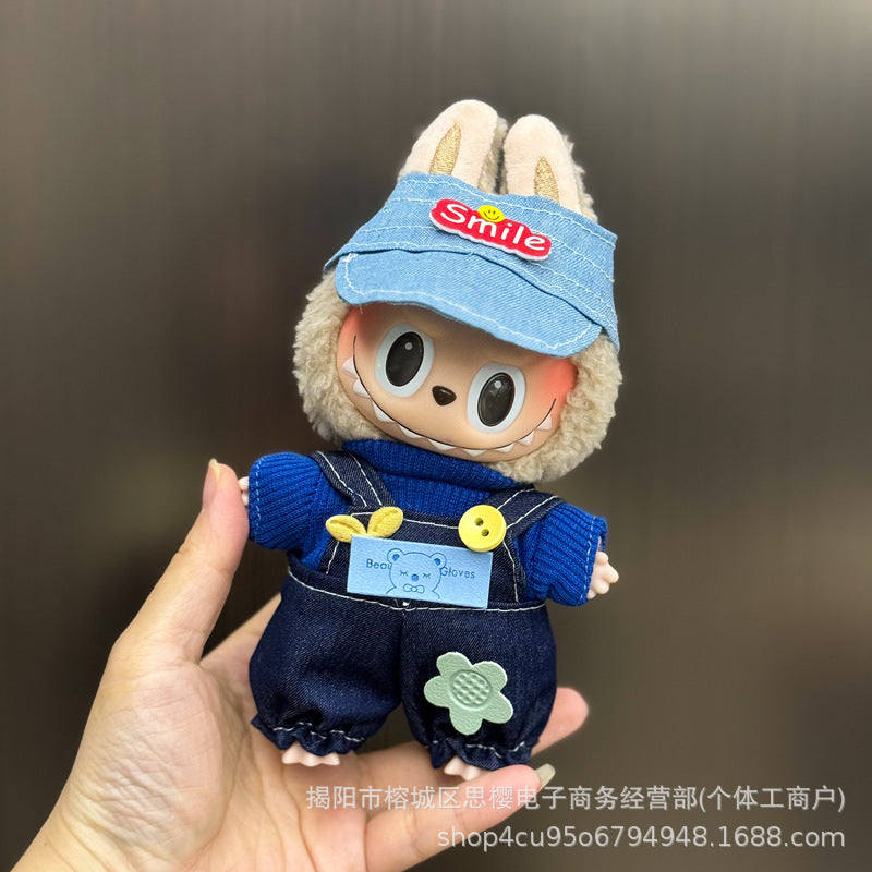 Ropa de Invierno para Muñecas Labubu de 17cm – Sets Calientitos y Adorables (Muñeca no incluida)