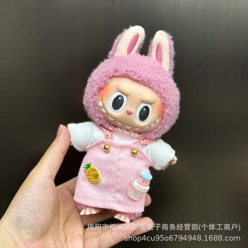 Ropa de Invierno para Muñecas Labubu de 17cm – Sets Calientitos y Adorables (Muñeca no incluida)