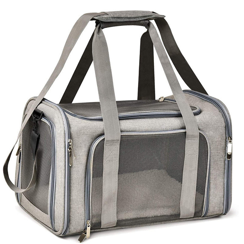 Transportín para gatos y perros – Bolsa de transporte portátil ideal para viajes.