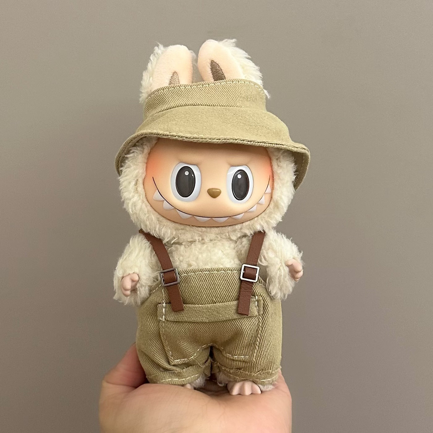 Playful Threads: Compatible with Labubu, Clothing Set, Accessories for 17cm Dolls, Accessories for Labubu (No Doll)