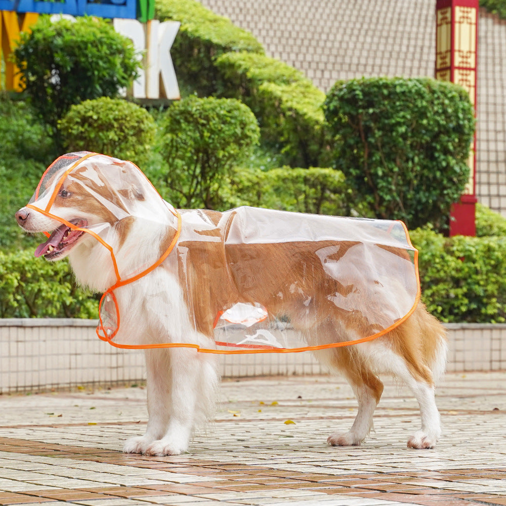 Impermeable Ligero y Transparente para Mascotas