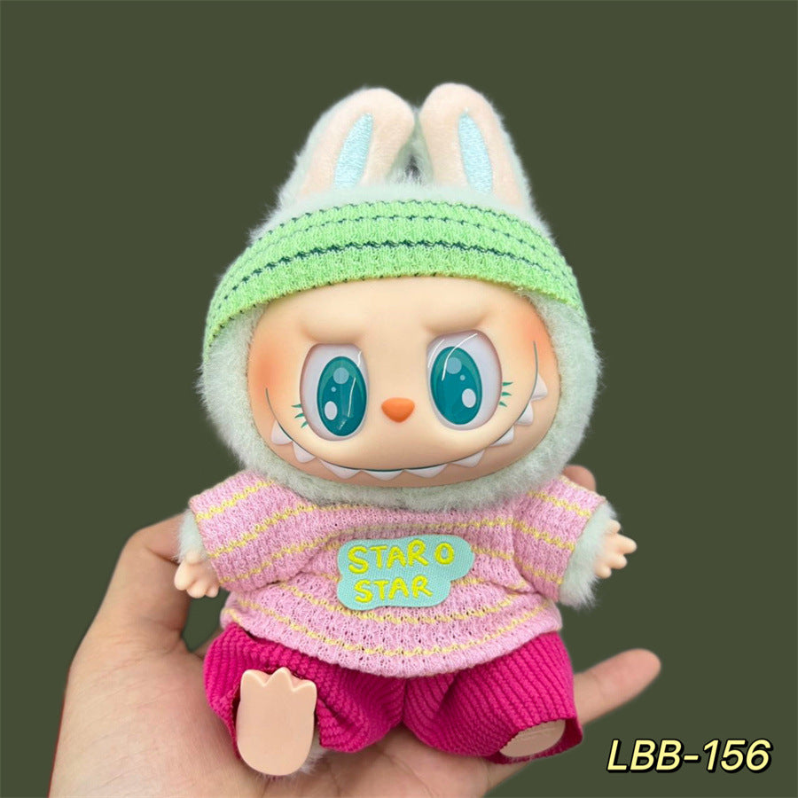 Disfraces y ropa en diseños adorables: para la bubu de 17cm, (Muñeca no incluida)