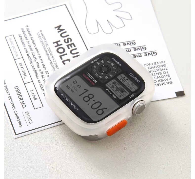 Funda Protectora para Apple Watch S10 Anti-impacto con Borde Suave